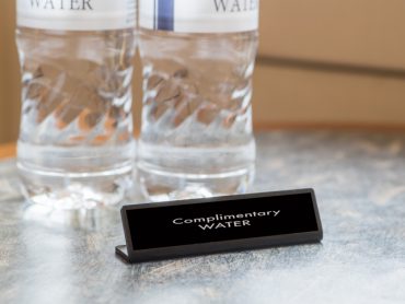 With Hotel Bottled Water, Every Drop Counts