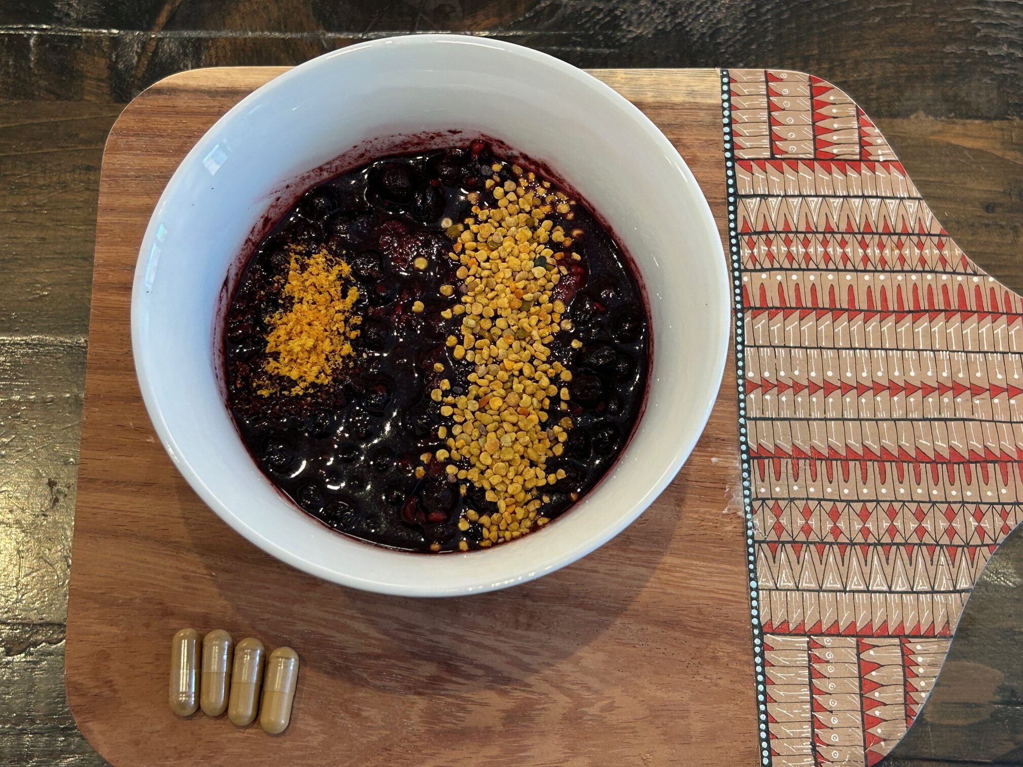 Defining Longevity Cuisine in a Berry Bowl Example